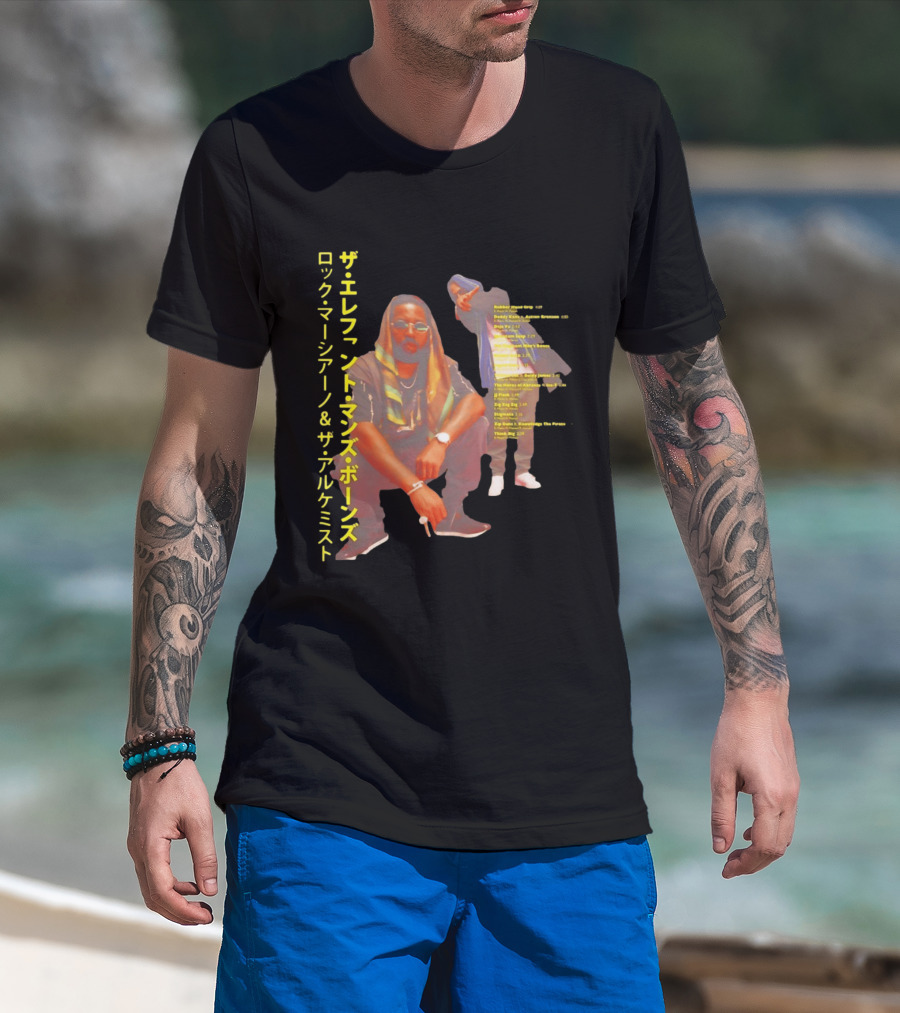 Roc Marciano And The Alchemist The Elephant Man's Bones Album T-Shirt