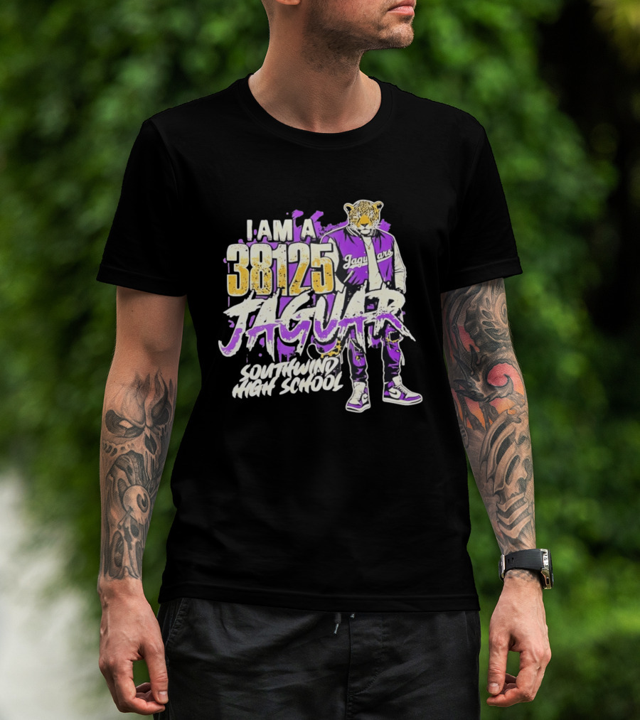 I Am A 38125 Jaguar Southwind High School Jaguars Spirit T-Shirt