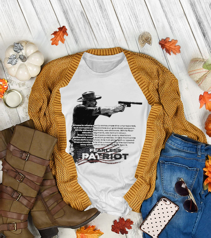 Jordan Salinas Fearless Patriot Hero T-Shirt