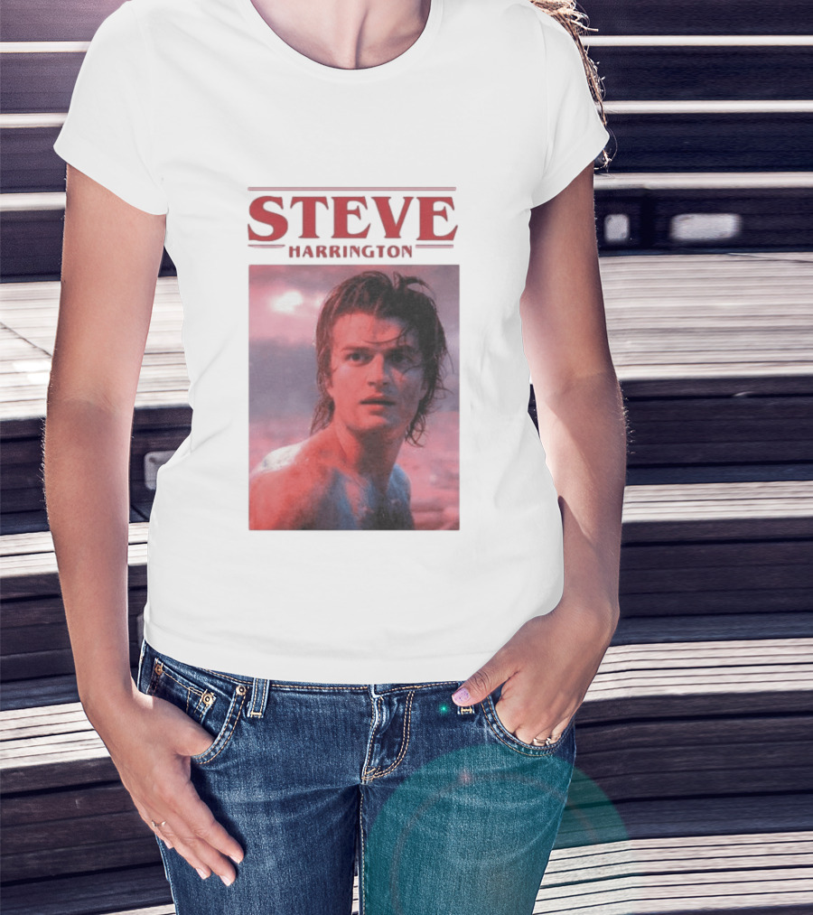 Steve Harrington Vintage Aesthetic Stranger Things Joe Keery T-Shirt