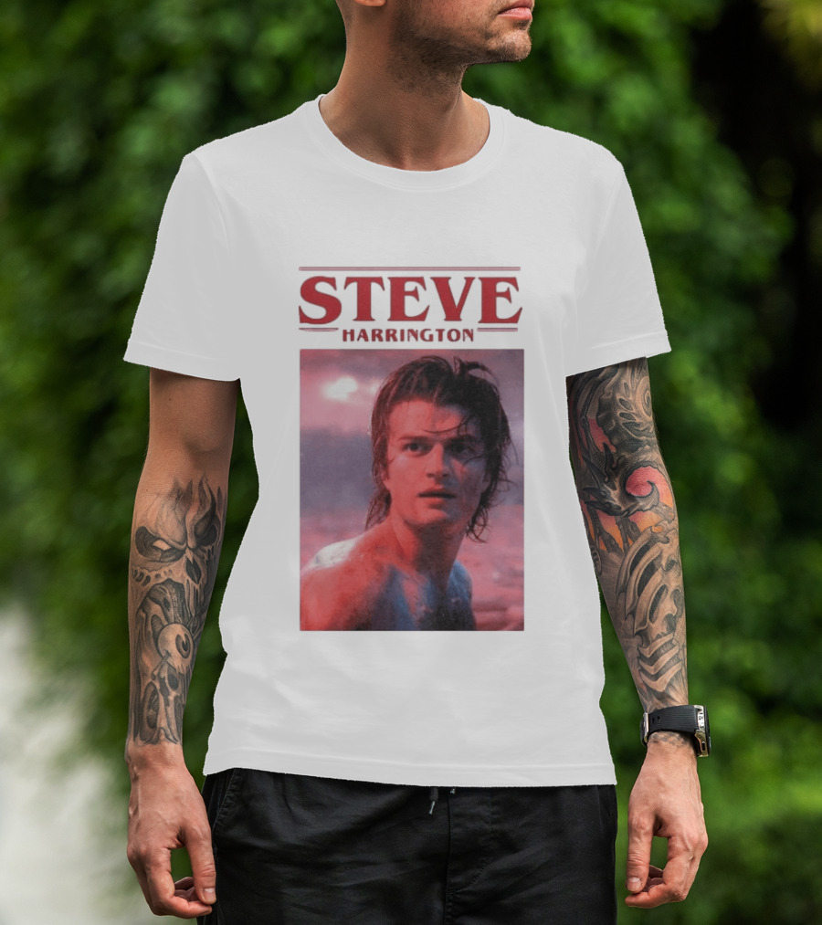 Steve Harrington Vintage Aesthetic Stranger Things Joe Keery T-Shirt