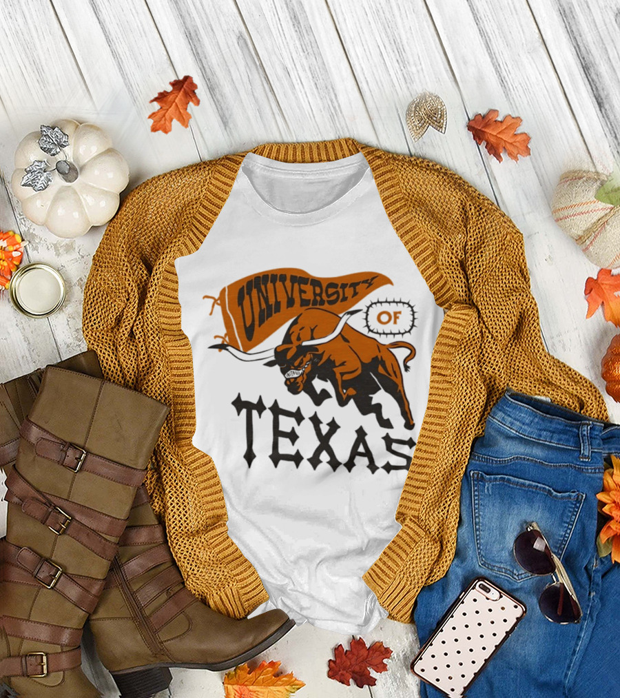 University Of Texas Longhorn Bevo Bull T-Shirt