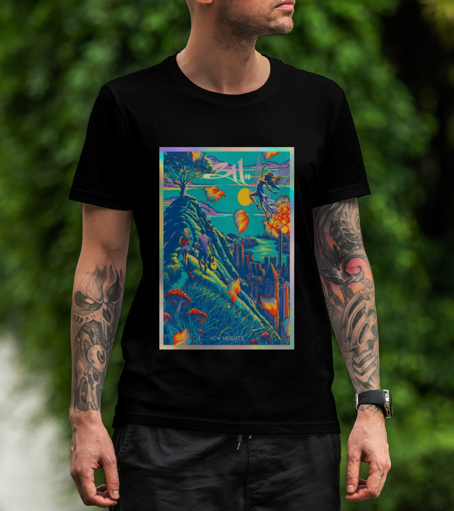 311 New Heights 2026 Fairy Cityscape Guitar Walk T-Shirt