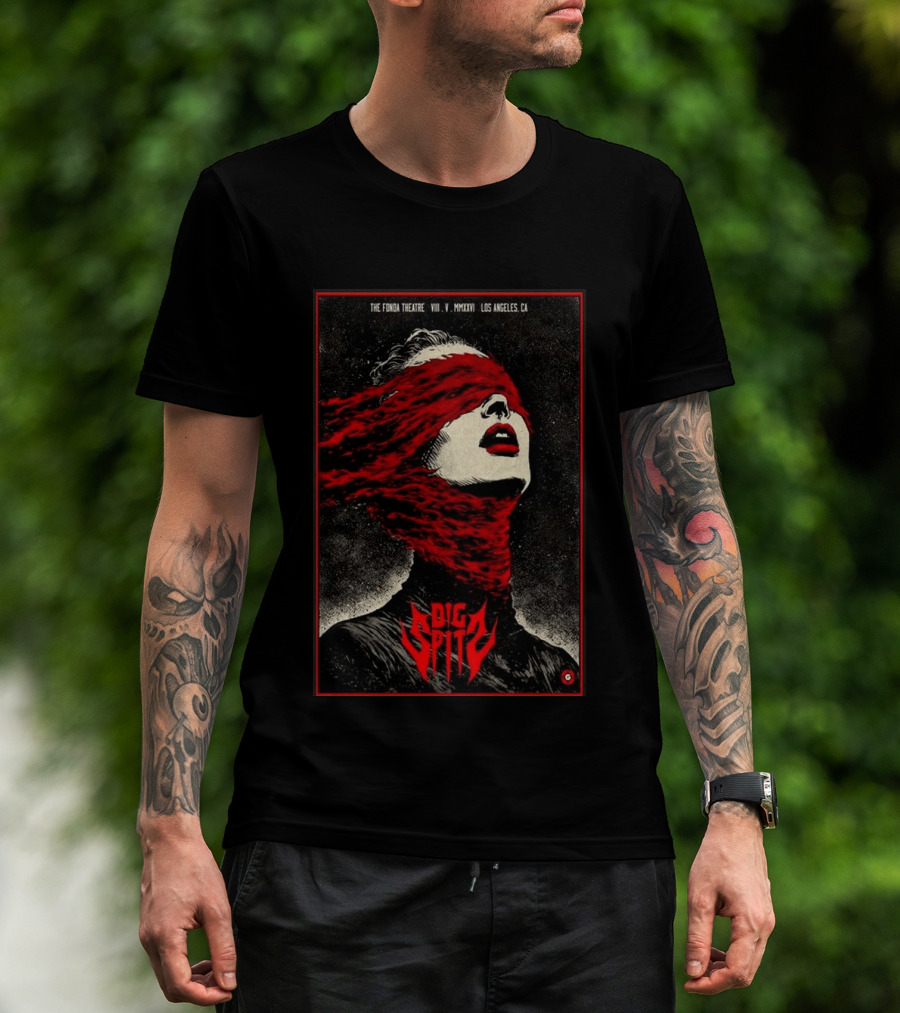 Dig Spit The Fonda Theatre Los Angeles CA VIII V MMXXVI T-Shirt