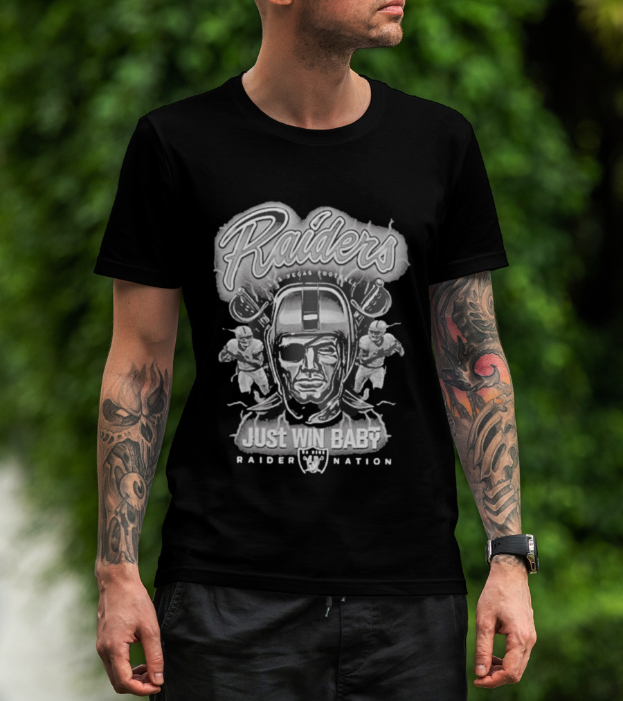 Raider Nation Las Vegas Football Just Win Baby T-Shirt