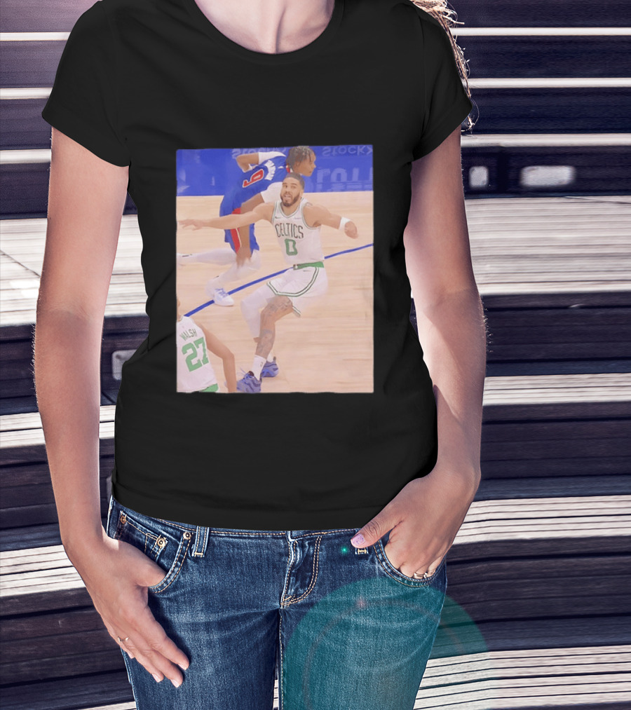 Jayson Tatum Celtics Basketball Vs Thompson And Walsh NBA T-Shirt