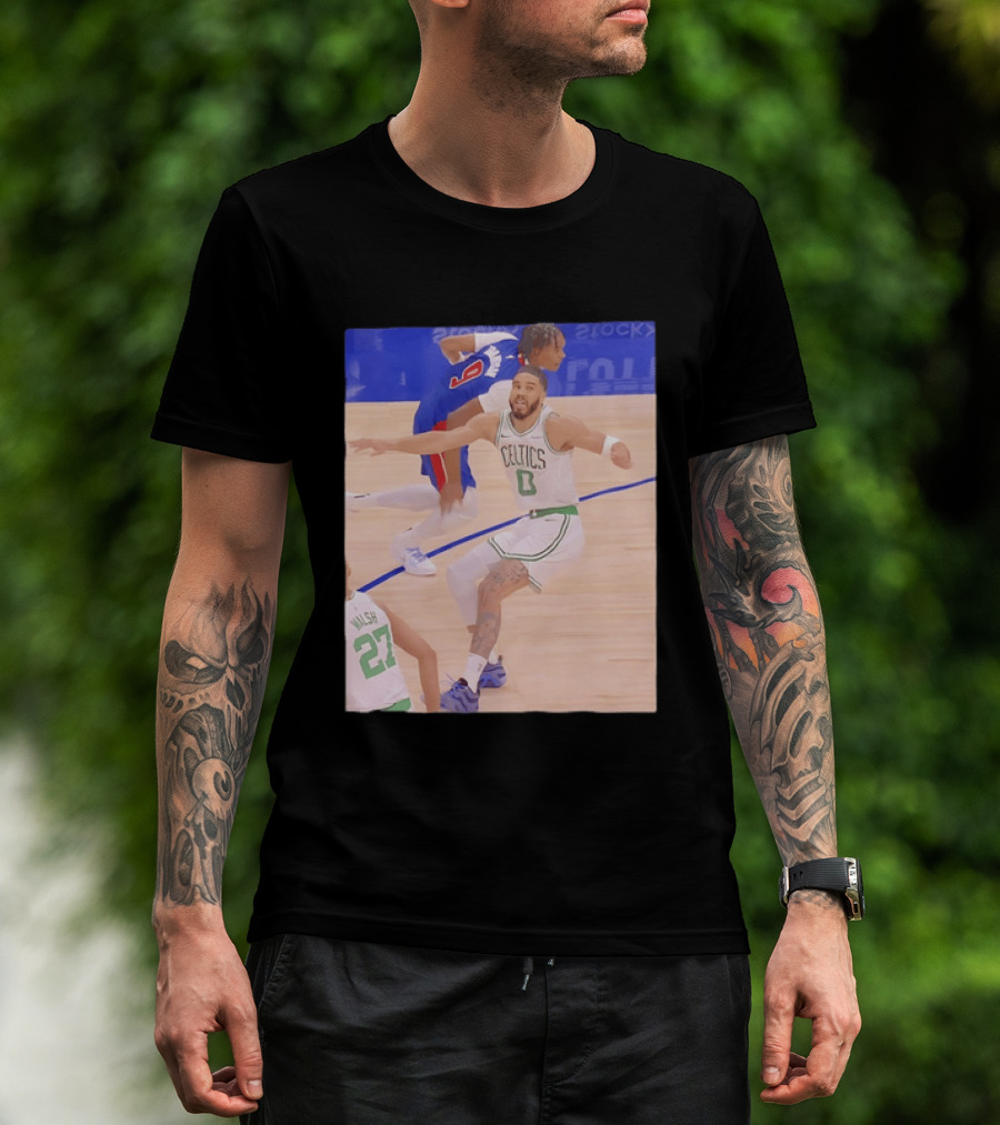 Jayson Tatum Celtics Basketball Vs Thompson And Walsh NBA T-Shirt