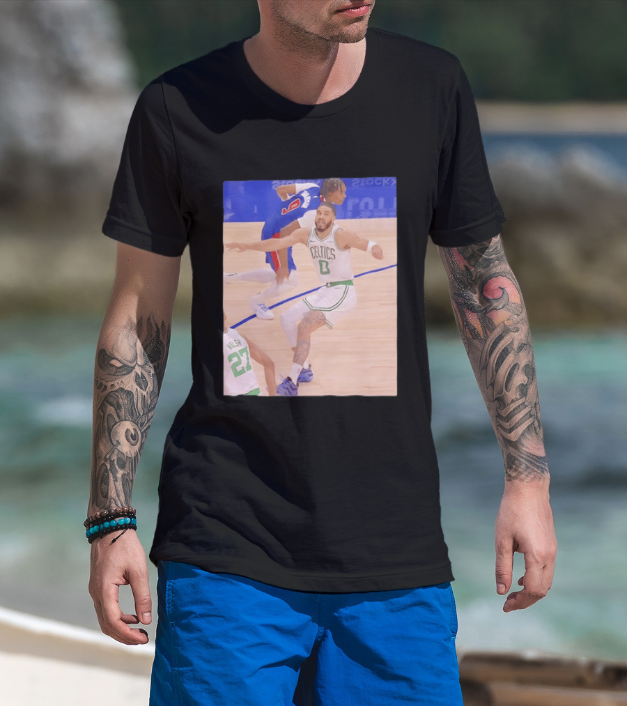Jayson Tatum Celtics Basketball Vs Thompson And Walsh NBA T-Shirt