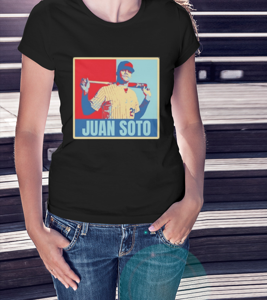 Juan Soto Mets Red Blue T-Shirt