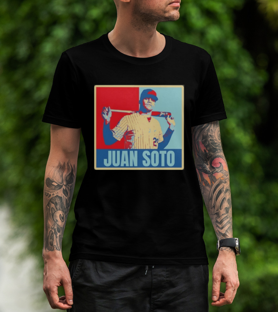 Juan Soto Mets Red Blue T-Shirt
