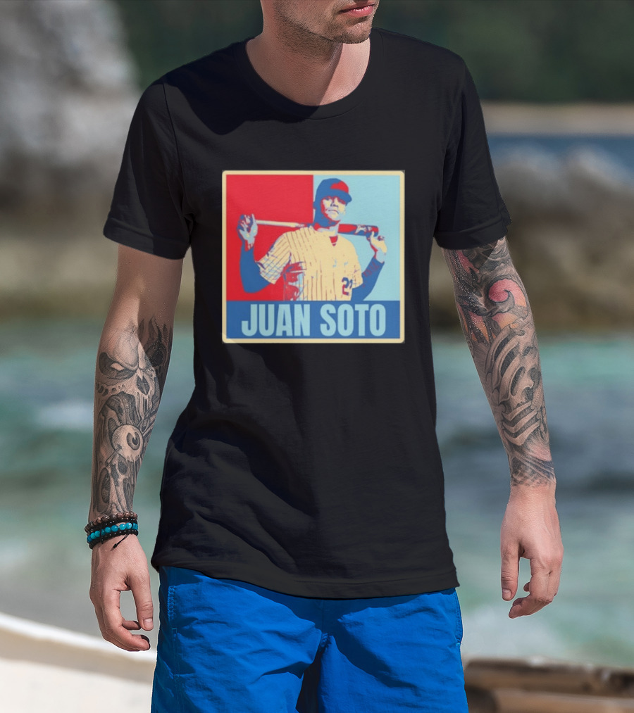 Juan Soto Mets Red Blue T-Shirt