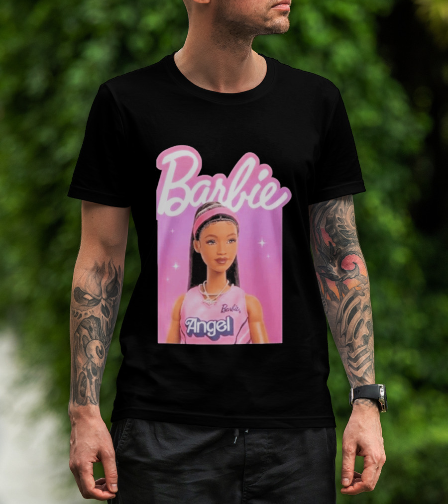 Barbie Angel Basketball Doll T-Shirt