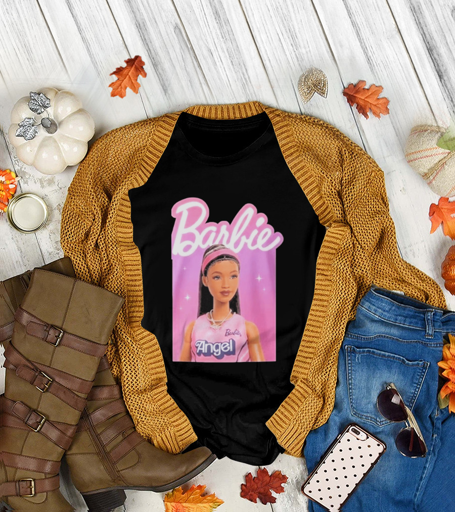 Barbie Angel Basketball Doll T-Shirt