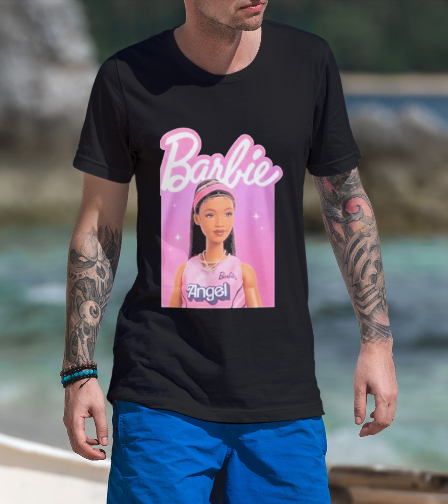 Barbie Angel Basketball Doll T-Shirt