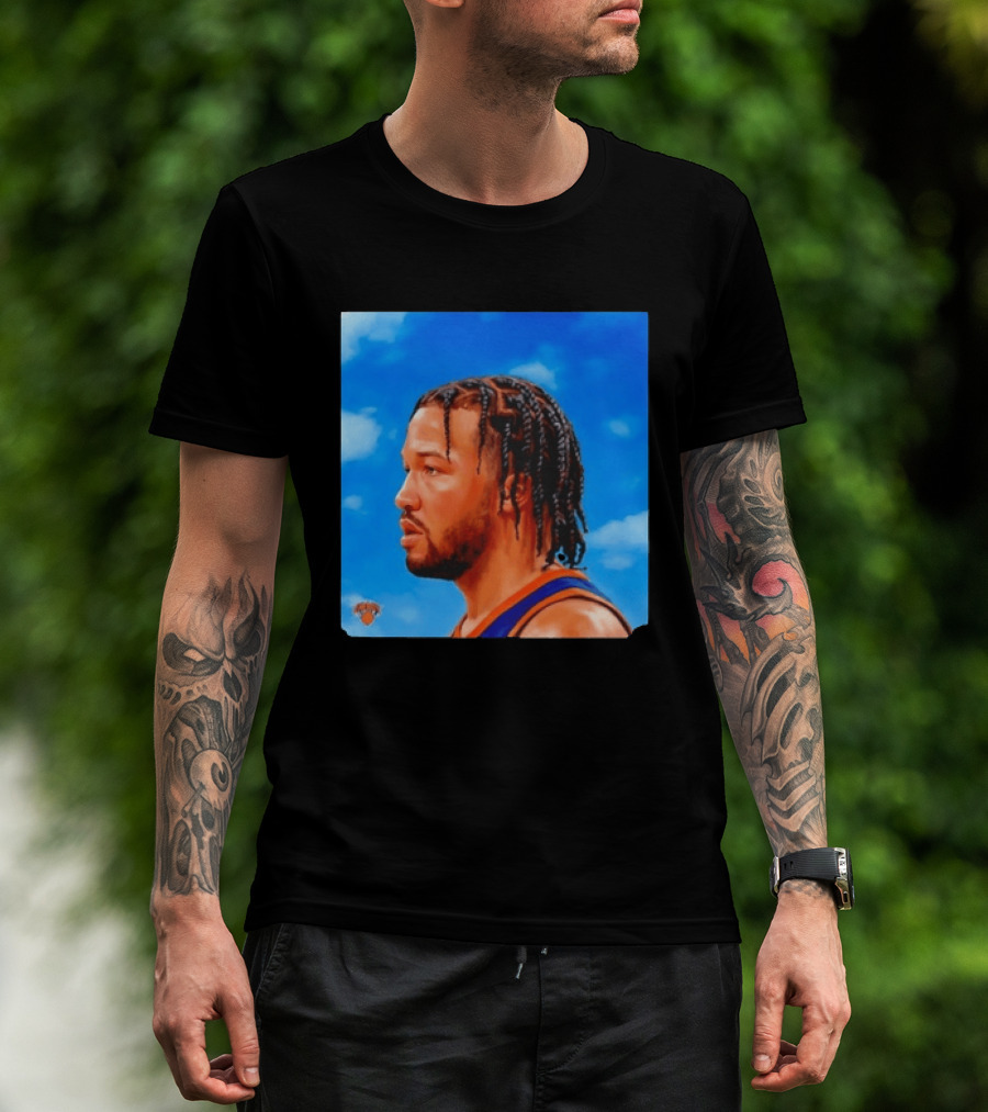 New York Knicks Jalen Brunson Nothing Was The Same Clouds Braids T-Shirt