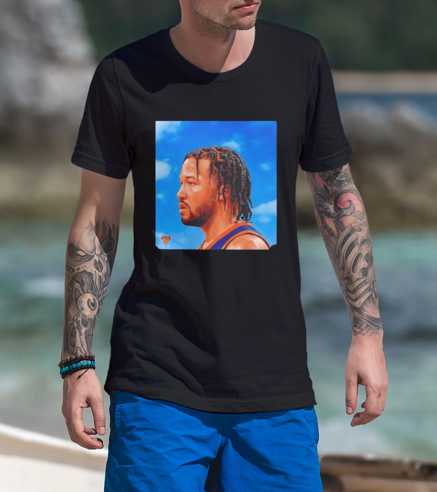 New York Knicks Jalen Brunson Nothing Was The Same Clouds Braids T-Shirt