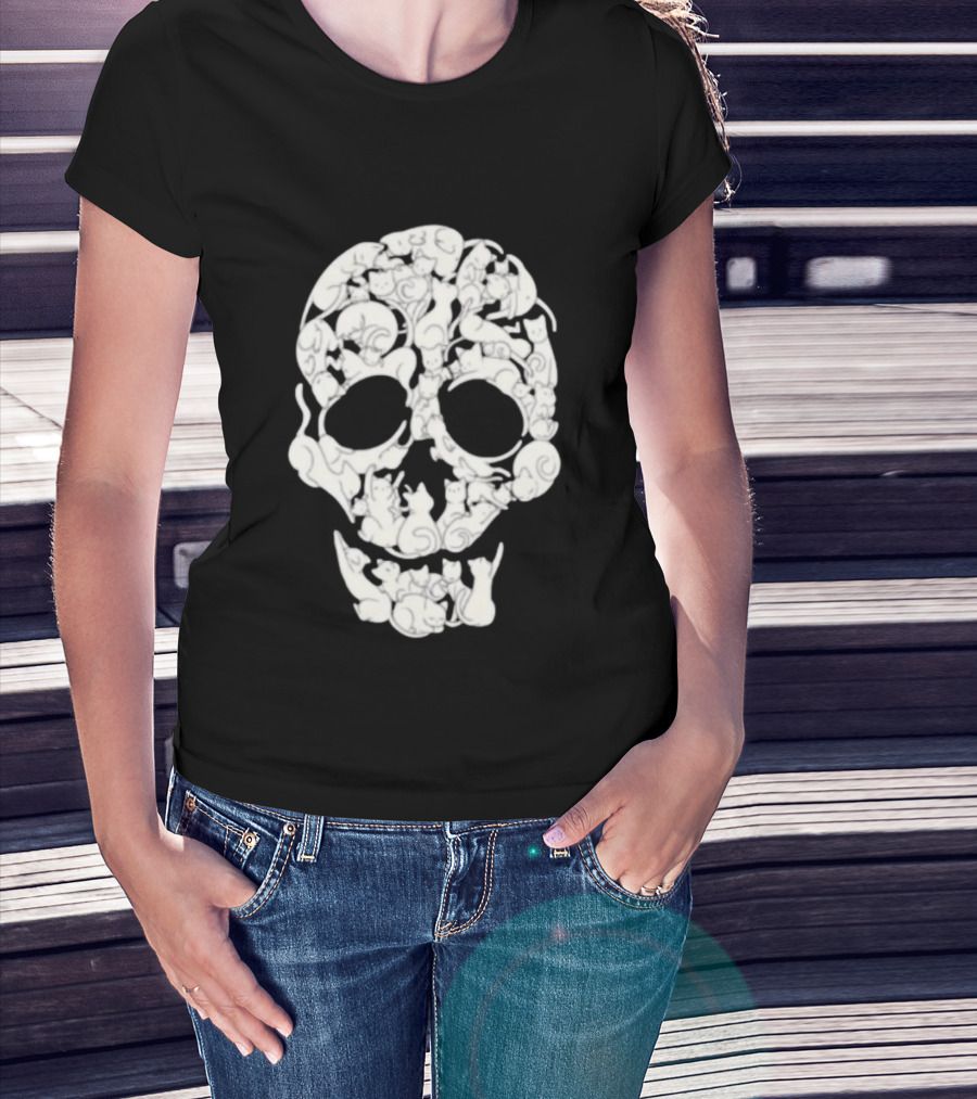 Original Cats Skull Tobe Fonseca Kittens T-Shirt