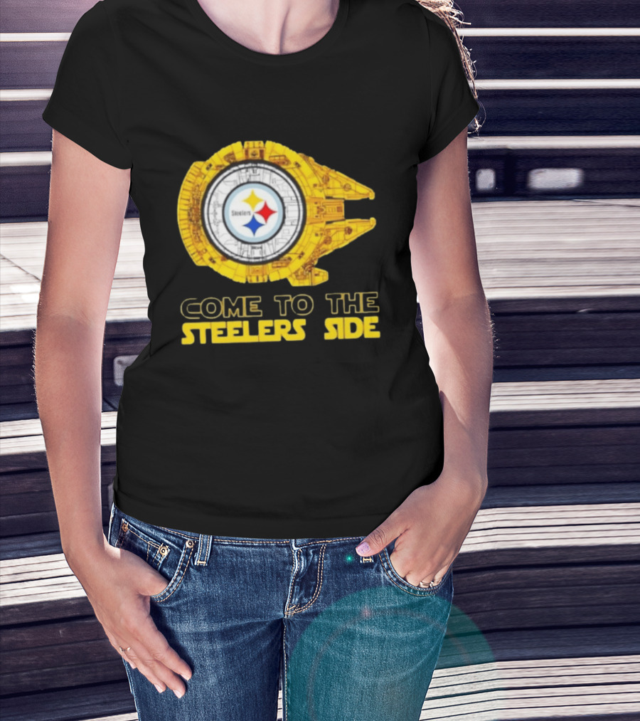 Original Star Wars Pittsburgh Steelers Come To The Steelers Side T-Shirt