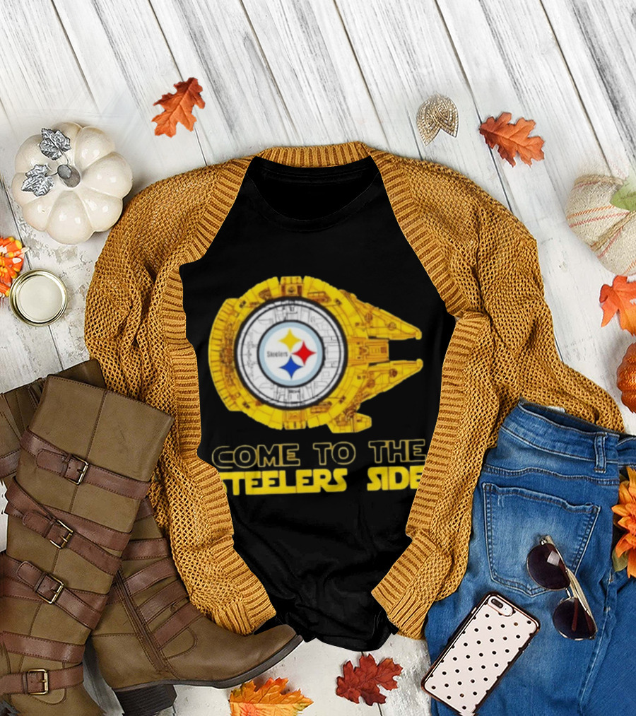 Original Star Wars Pittsburgh Steelers Come To The Steelers Side T-Shirt
