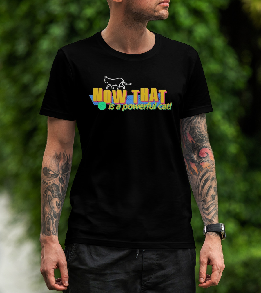 Now That Is A Powerful Cat V2 T-Shirt
