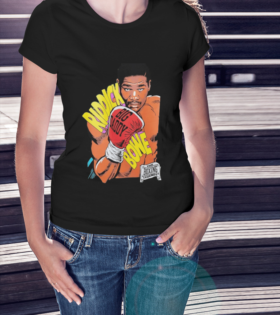 Riddick Bowe Big Daddy The Boxing Legends T-Shirt