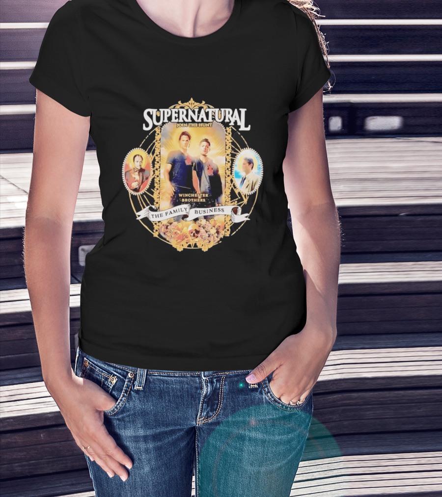 Supernatural Join The Hunt Winchester Brothers The Family Business T-Shirt