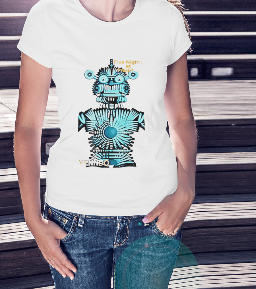 Five Nights At Freddy's Sister Location Yenndo Character Minimalist T-Shirt