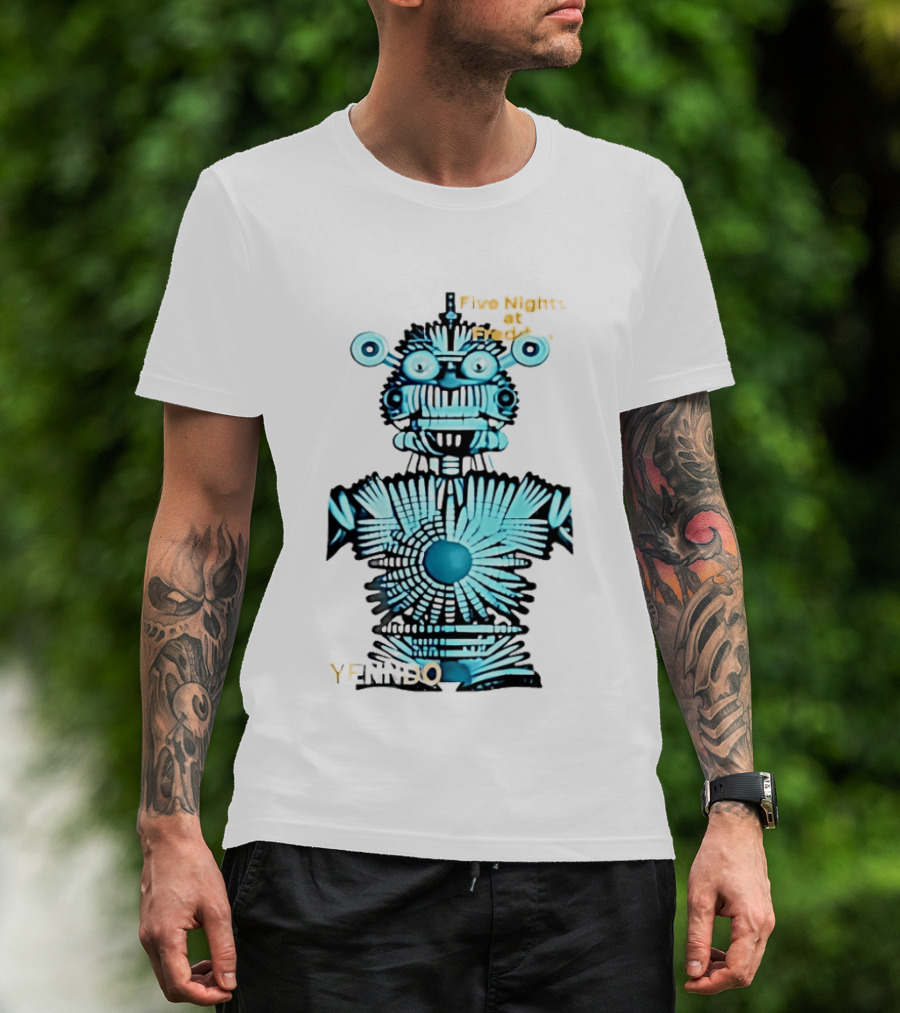 Five Nights At Freddy's Sister Location Yenndo Character Minimalist T-Shirt