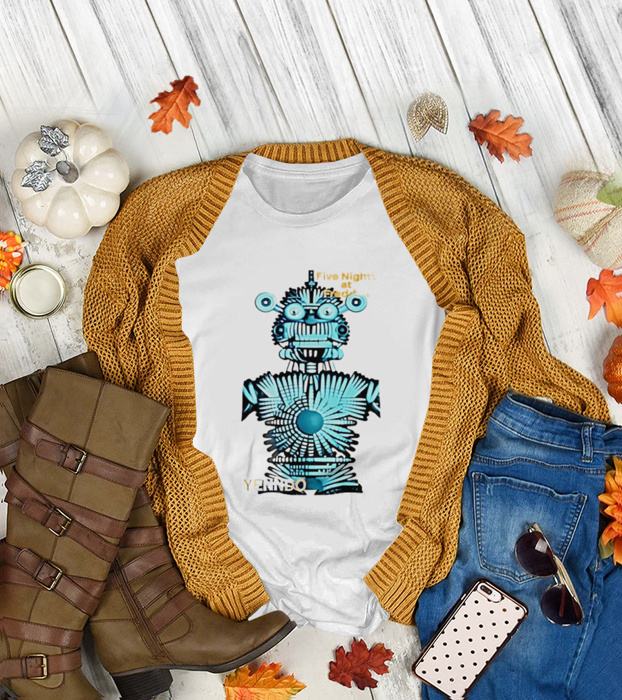 Five Nights At Freddy's Sister Location Yenndo Character Minimalist T-Shirt