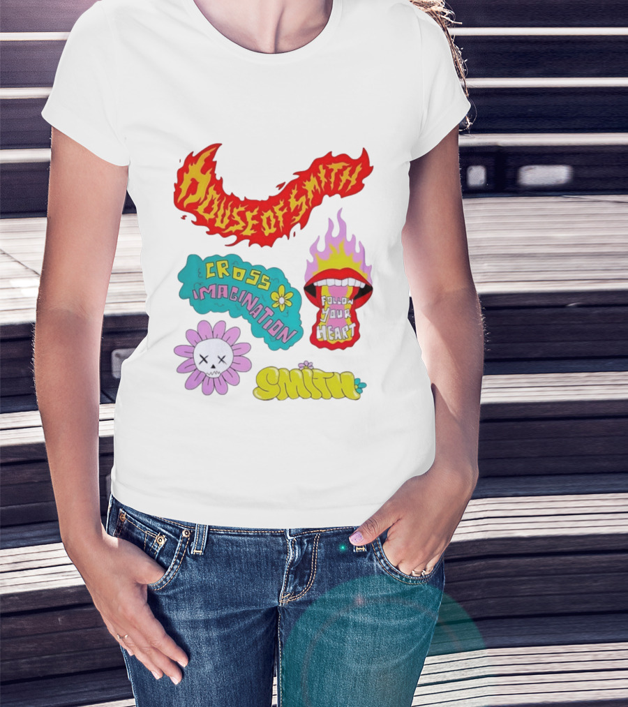 House Of Smith Cross Imagination Follow Your Heart Smith T-Shirt