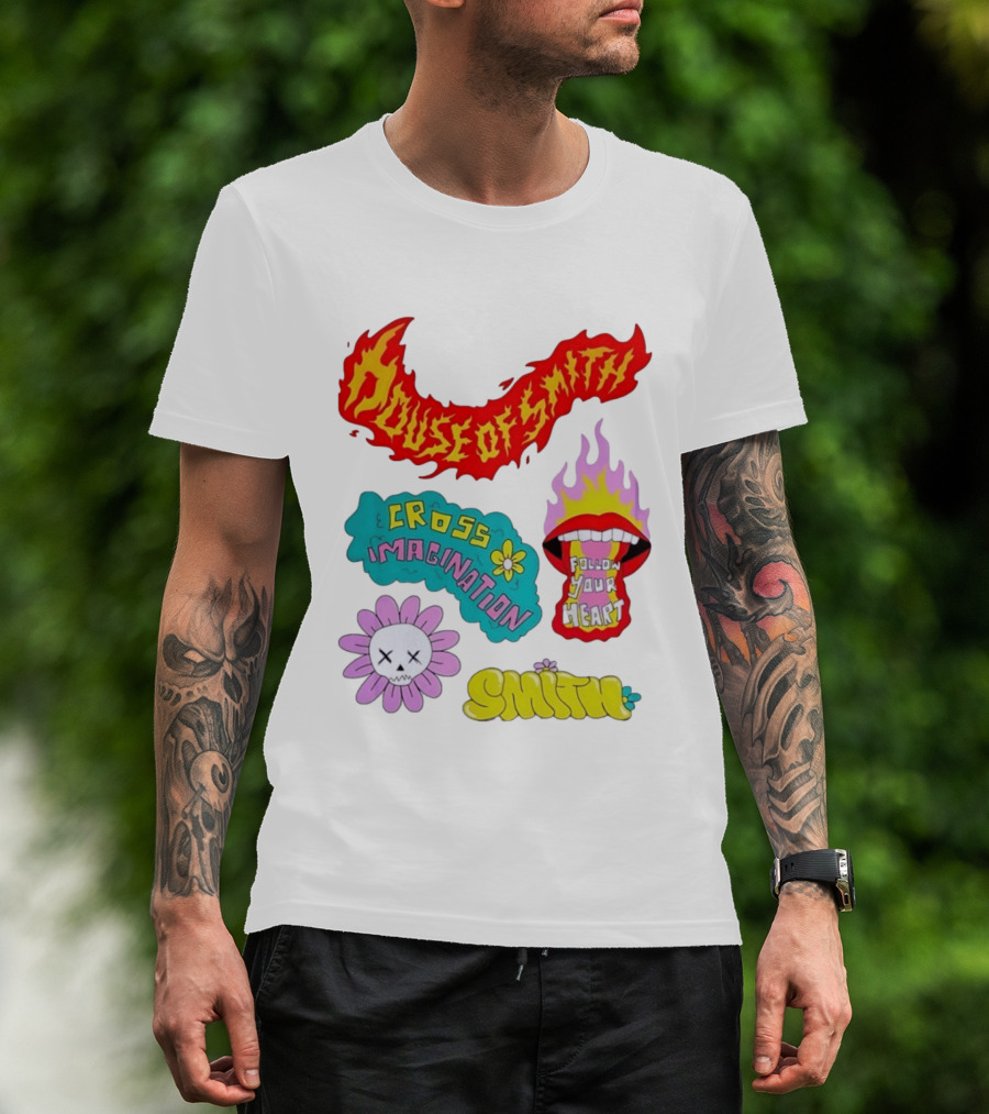 House Of Smith Cross Imagination Follow Your Heart Smith T-Shirt
