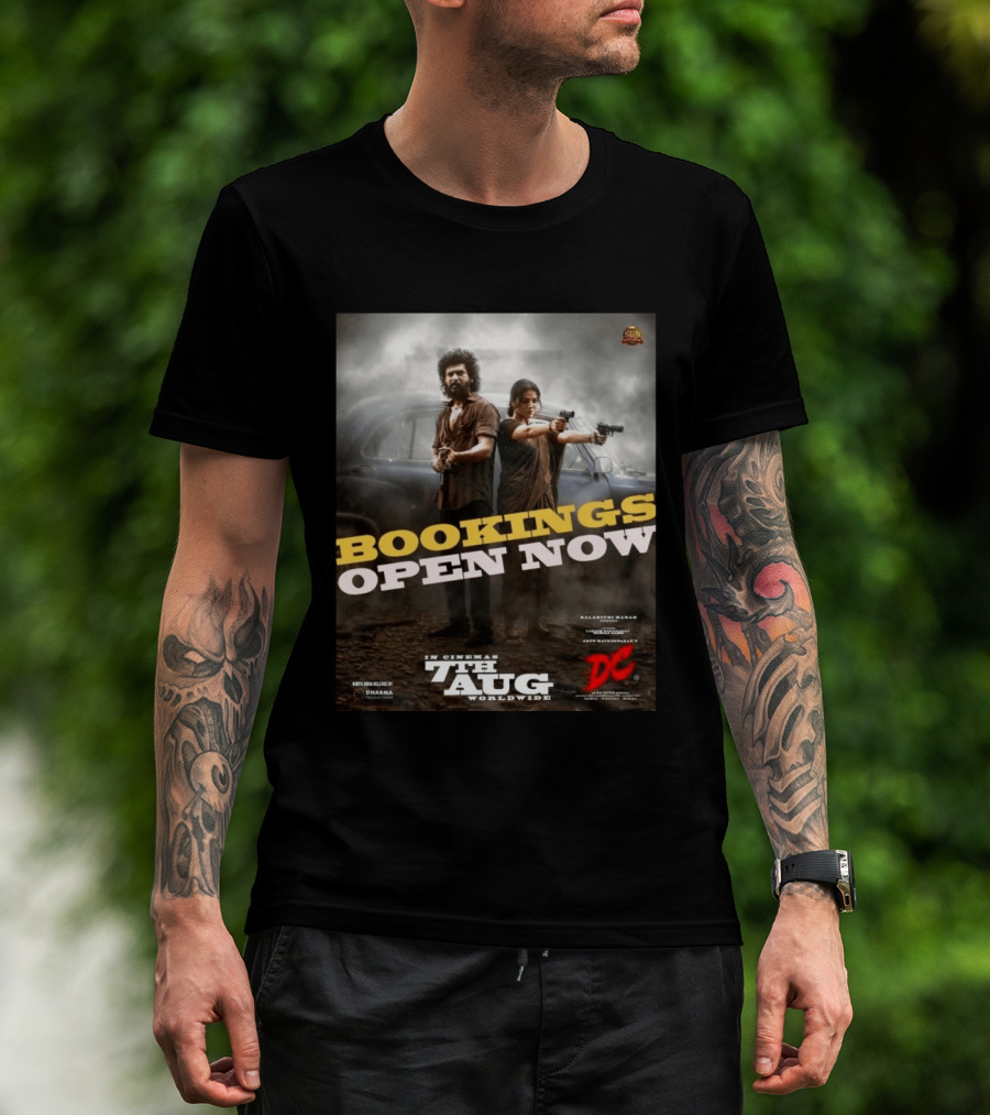 Bookings Open Now For DC In Cinema 7th Aug Worldwide T-Shirt