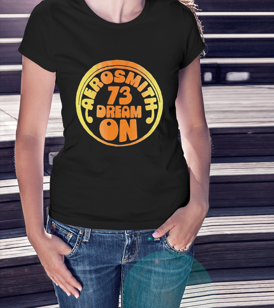 Aerosmith 73 Dream On 1973 Classic Rock T-Shirt