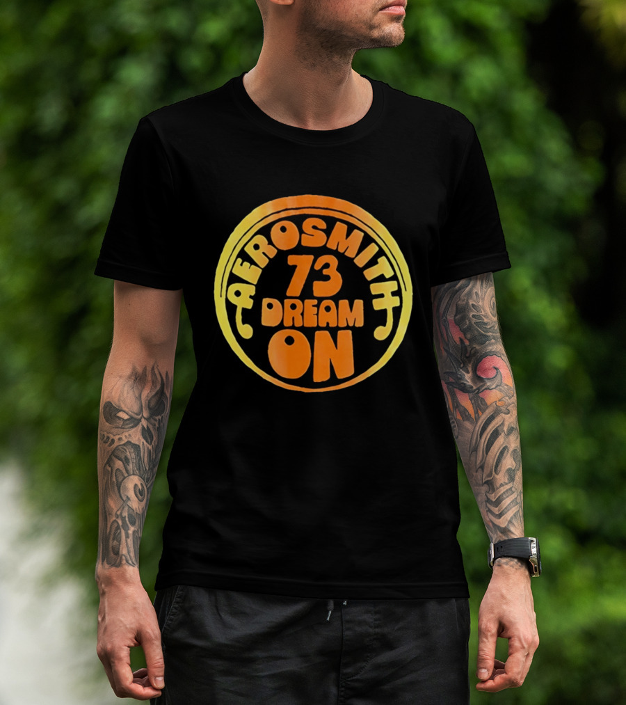 Aerosmith 73 Dream On 1973 Classic Rock T-Shirt