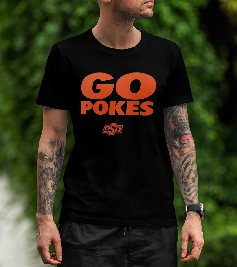 Go Pokes OSU Oklahoma State University Cowboys T-Shirt