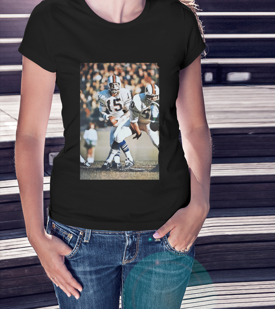 Buffalo Bills Jack Kemp 1968 AFL Football Action Renselaar T-Shirt