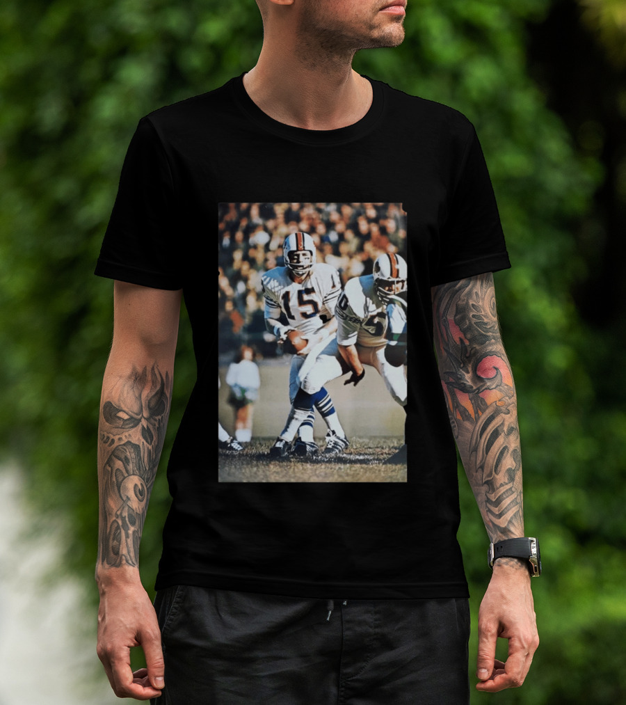 Buffalo Bills Jack Kemp 1968 AFL Football Action Renselaar T-Shirt