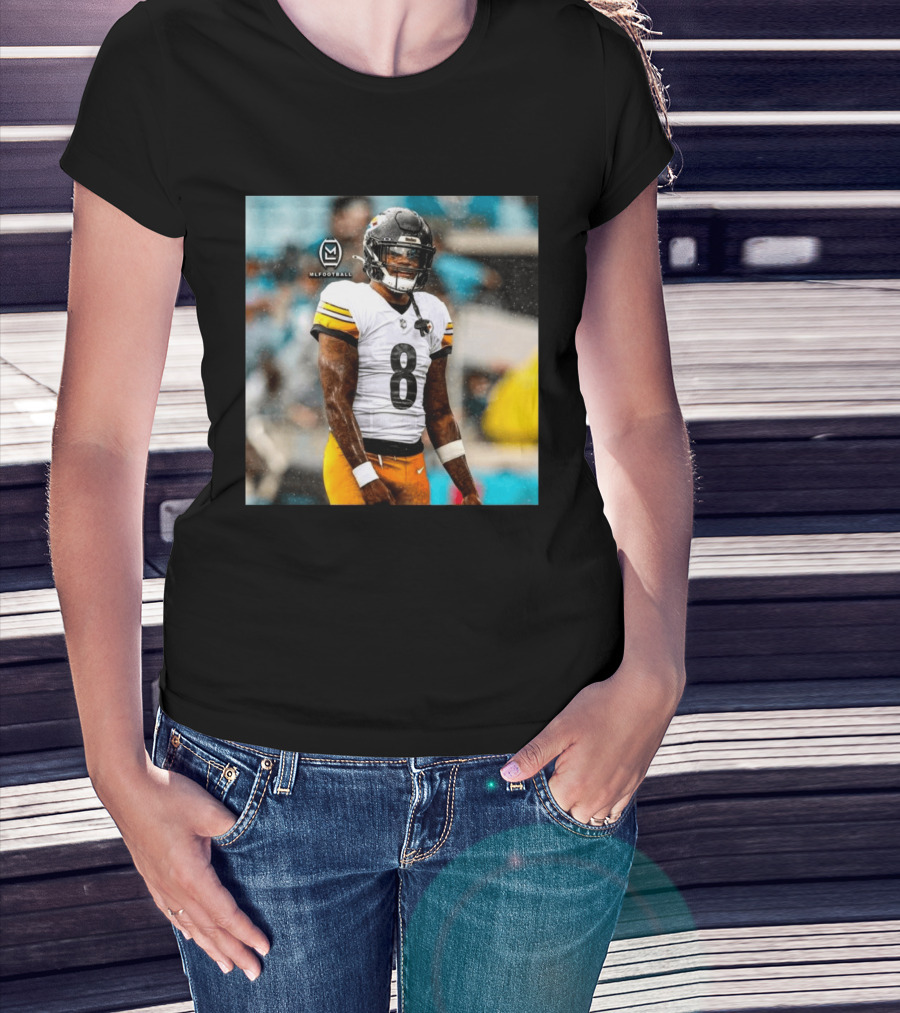 Lamar Jackson MLFootball 2026 Number 8 Football Player T-Shirt
