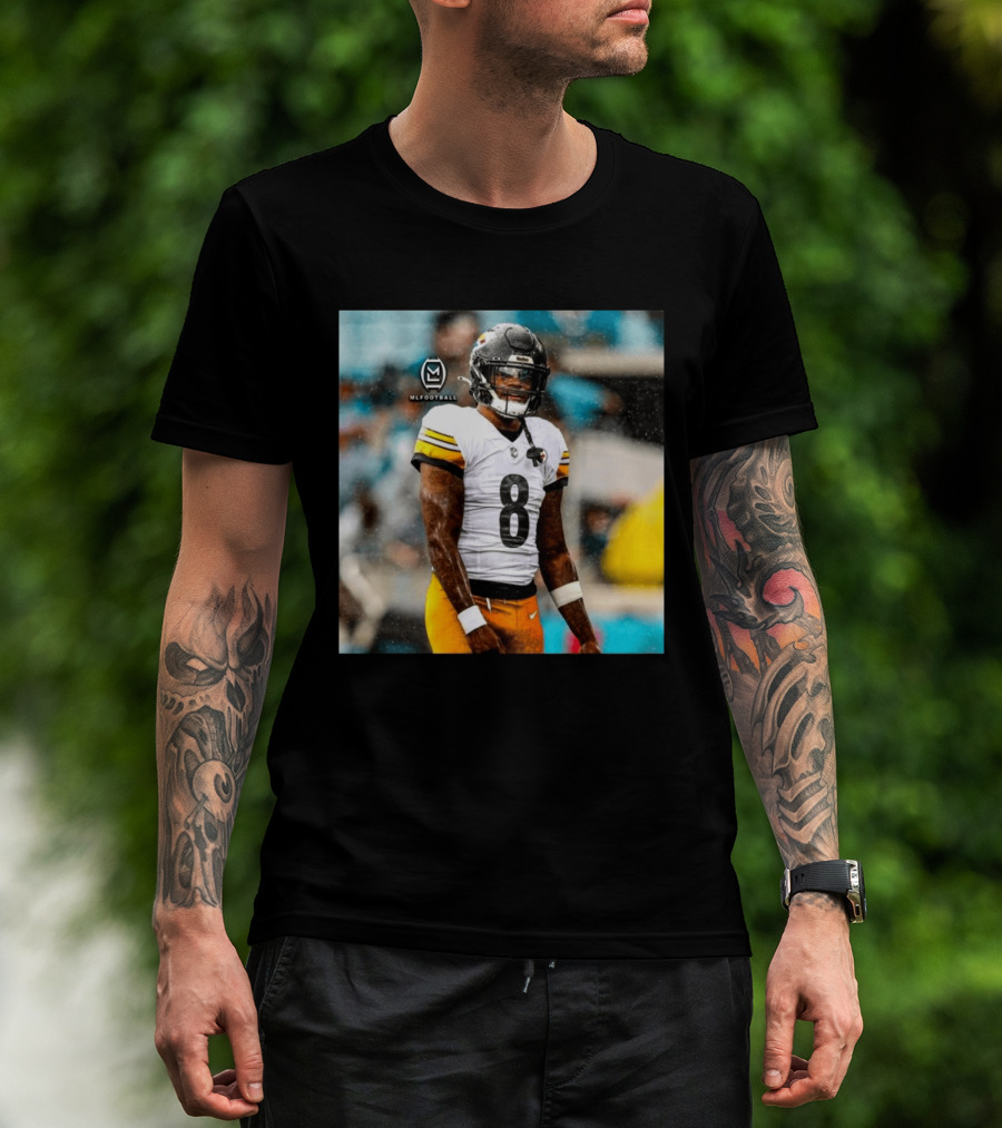 Lamar Jackson MLFootball 2026 Number 8 Football Player T-Shirt