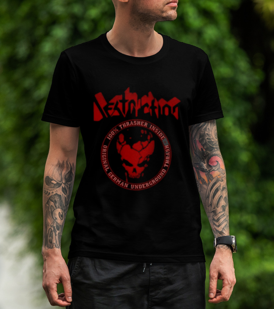 Destruction Thrasher 100% Underground German Thrash T-Shirt