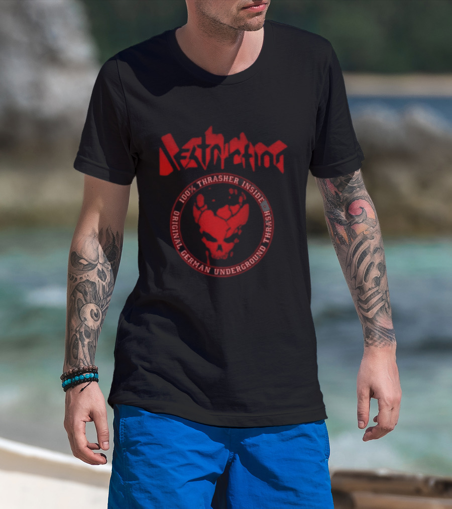 Destruction Thrasher 100% Underground German Thrash T-Shirt