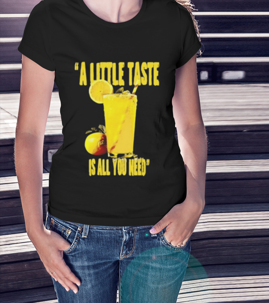 Louis Lemonade Tour 2025 A Little Taste Is All You Need Long Sleeve T-Shirt