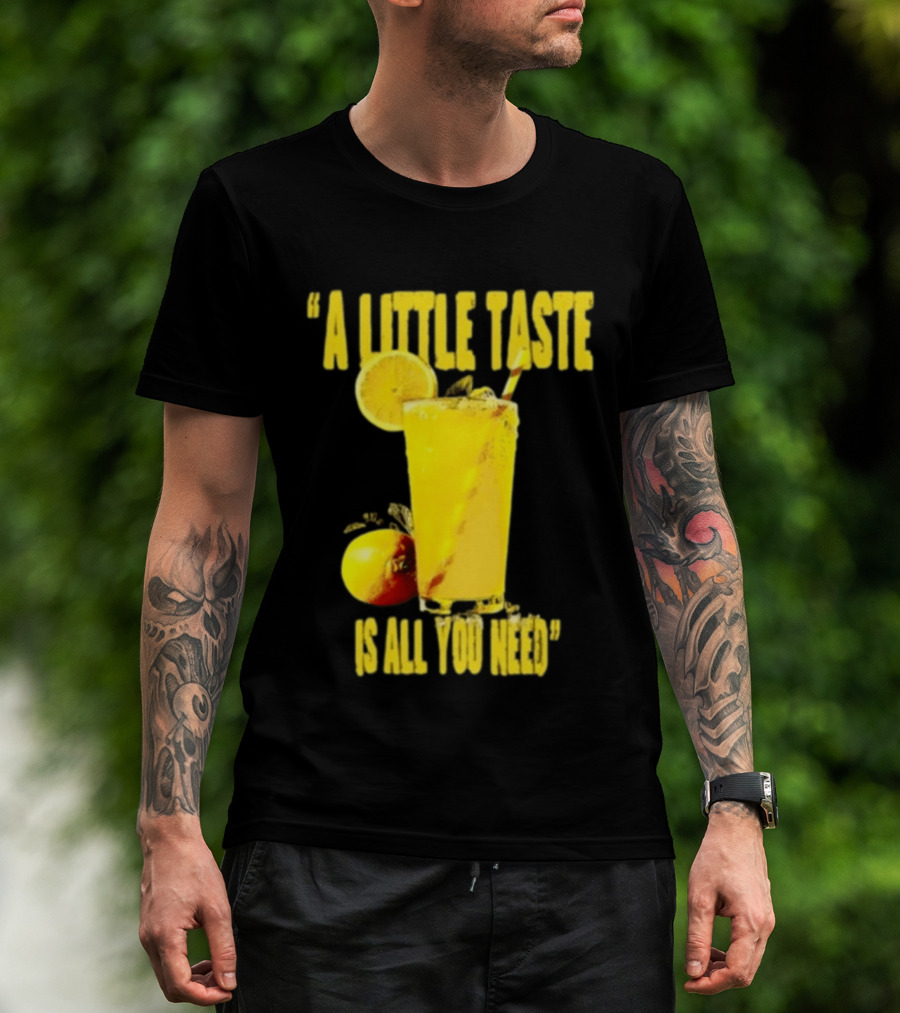 Louis Lemonade Tour 2025 A Little Taste Is All You Need Long Sleeve T-Shirt