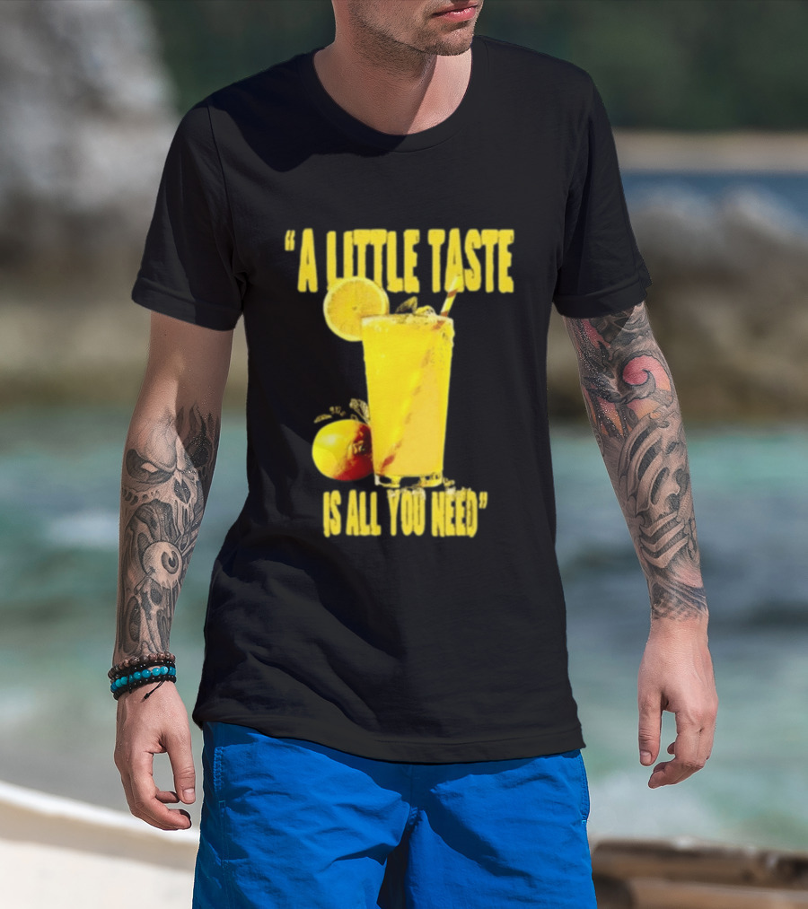 Louis Lemonade Tour 2025 A Little Taste Is All You Need Long Sleeve T-Shirt