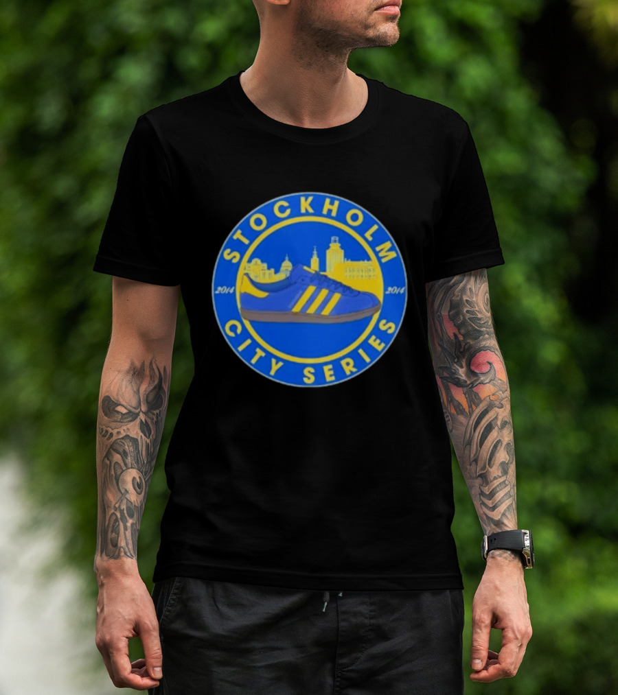 Stockholm City Series Adidas Sneaker 2014 Skyline T-Shirt