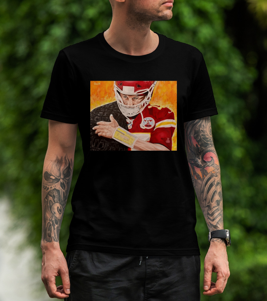 NFL Patrick Mahomes Kansas City Chiefs Player T-Shirt