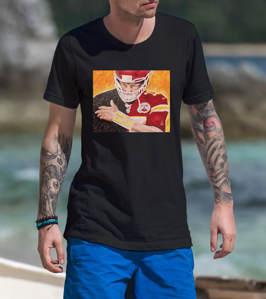 NFL Patrick Mahomes Kansas City Chiefs Player T-Shirt