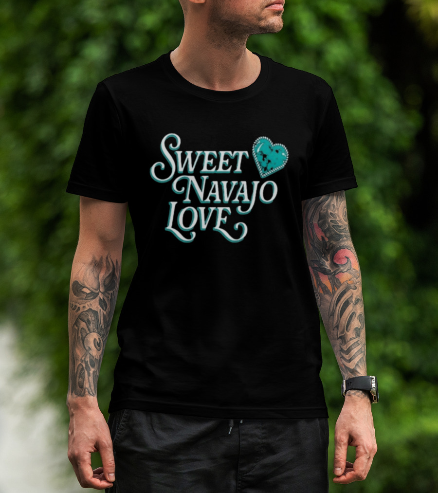 Sweet Navajo Love Heart T-Shirt