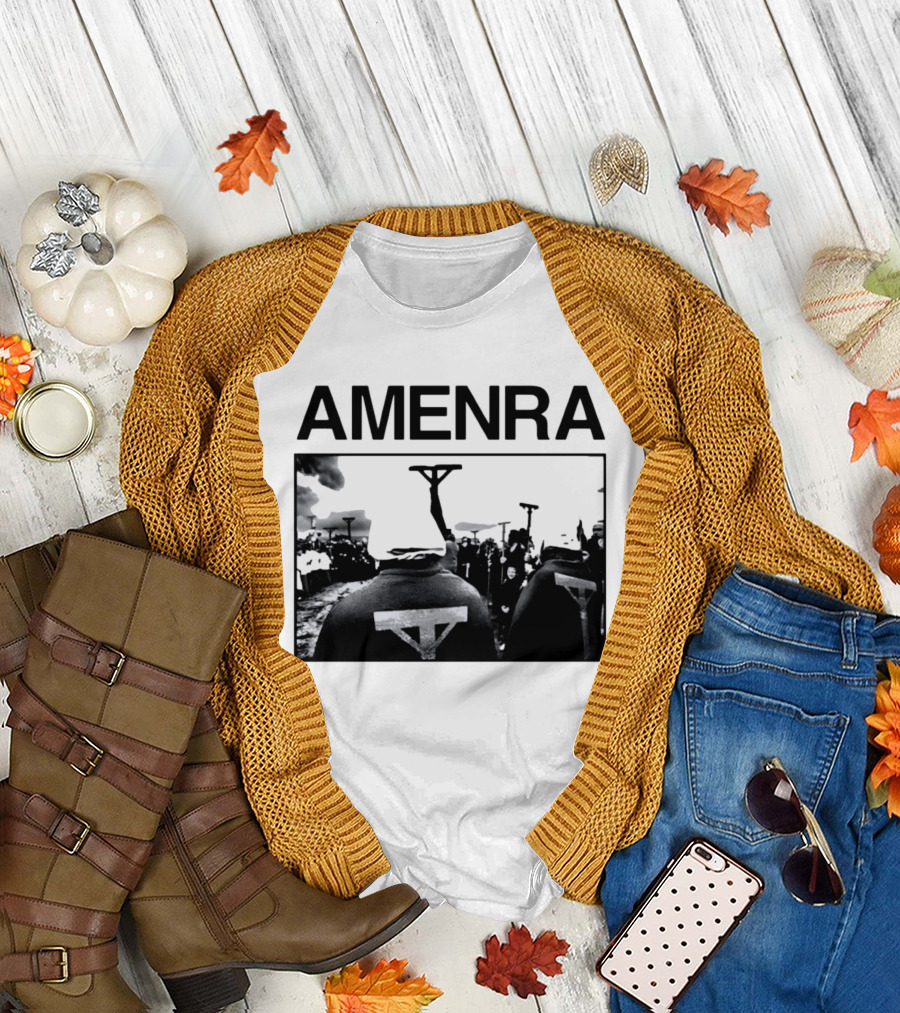 Amenra Ik Vond Je In De Ogen Van Mijn Medemens Crucifix T-Shirt