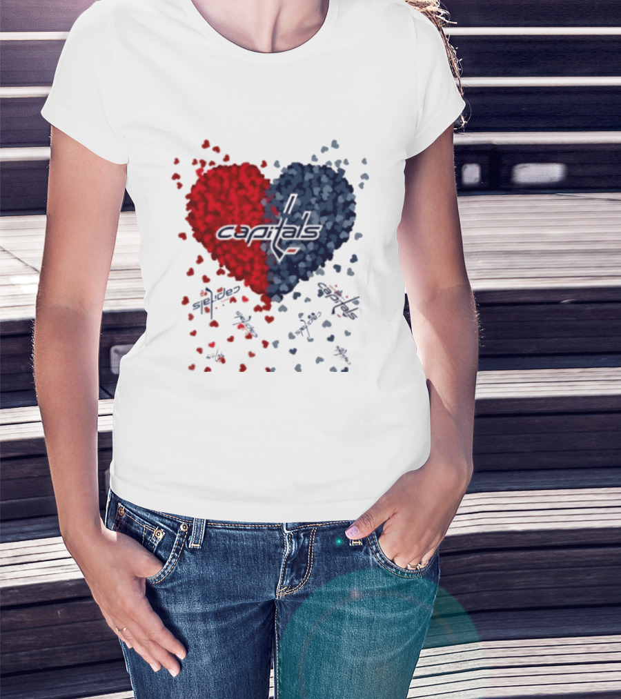 Original Capitals Heart Washington Hockey NHL 2026 T-Shirt